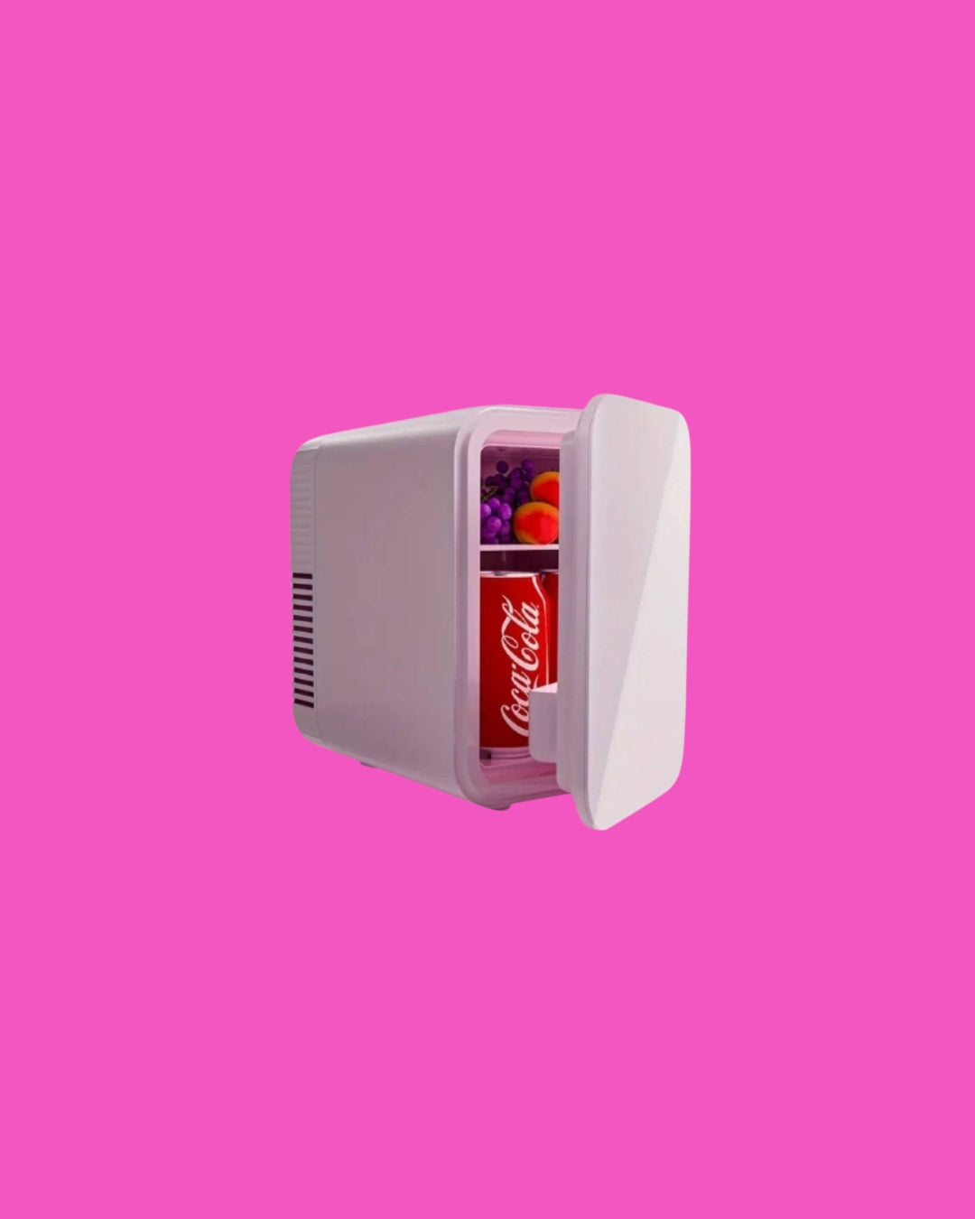 Heladera Mini RV de 4 Litros/6 Latas, A+12V DC, Enfriador portatil