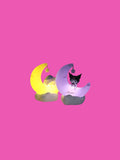 Luz Nocturna Lindo y Decoración de Habitación  Luna de Sanrio Genuino Kulomi Canela